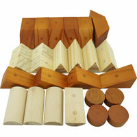 30pc Magnetic Wooden Set