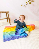 Sarah's Silk Rainbow Blanket