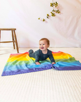 Sarah's Silk Rainbow Blanket