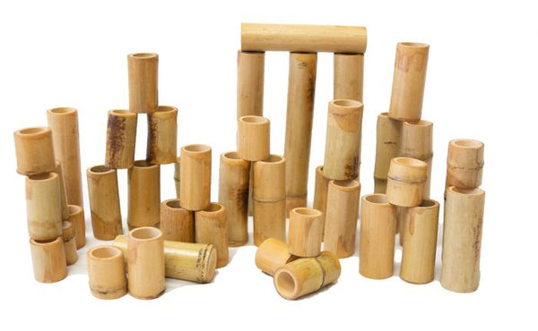 Bamboo Building and Counting Set 40PC