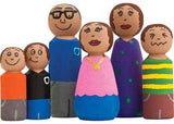 Wooden People Family Set of 6
