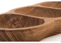 Papoose Wooden Sorting Bowl with Stones
