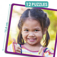Happy Children of the World Puzzle 12 Set
